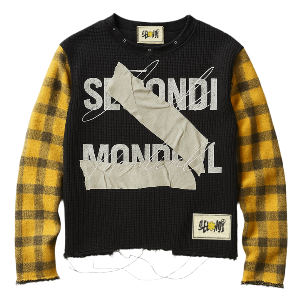 MARKED OUT THERMAL TEE